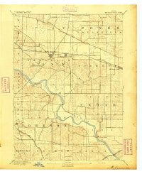 1894 Map of Mechanicsville, IA