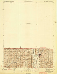 Download a high-resolution, GPS-compatible USGS topo map for New Market, IA (1943 edition)