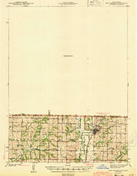 preview thumbnail of historical topo map of New Market, IA in 1943