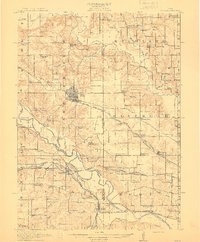 1912 Map of Pella