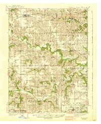 1938 Map of Russell