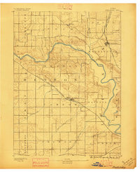 1888 Map of Shellsburg