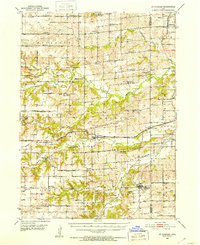 Download a high-resolution, GPS-compatible USGS topo map for St Charles, IA (1953 edition)