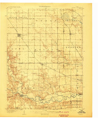 1908 Map of Waukee