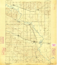 1892 Map of Wheatland