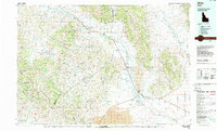 Download a high-resolution, GPS-compatible USGS topo map for Arco, ID (1989 edition)
