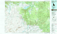 preview thumbnail of historical topo map of Ashton, ID in 1989
