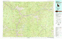 preview thumbnail of historical topo map of Lemhi County, ID in 1982