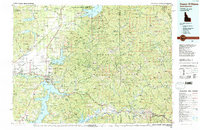 preview thumbnail of historical topo map of Kootenai County, ID in 1987