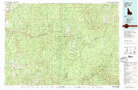 Download a high-resolution, GPS-compatible USGS topo map for Elk City, ID (1981 edition)