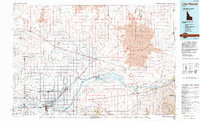 Download a high-resolution, GPS-compatible USGS topo map for Lake Walcott, ID (1994 edition)