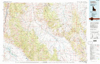 Download a high-resolution, GPS-compatible USGS topo map for Leadore, ID (1996 edition)