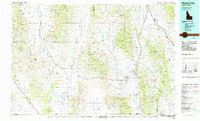 Download a high-resolution, GPS-compatible USGS topo map for Malad City, ID (1984 edition)