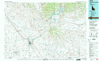 preview thumbnail of historical topo map of Mountain Home, ID in 1990