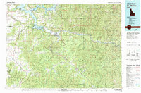 Download a high-resolution, GPS-compatible USGS topo map for St Maries, ID (1981 edition)