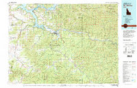 Download a high-resolution, GPS-compatible USGS topo map for St Maries, ID (1981 edition)