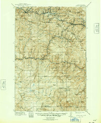 1917 Map of Avery, 1949 Print