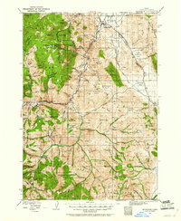 preview thumbnail of historical topo map of Custer County, ID in 1929