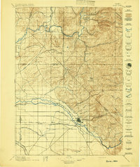 1897 Map of Boise
