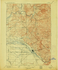1897 Map of Boise, 1913 Print