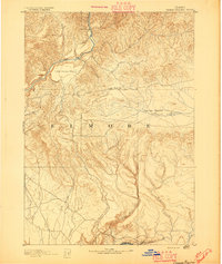 1893 Map of Camas Prairie