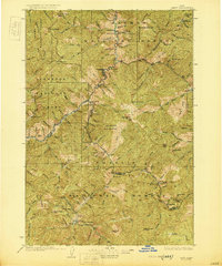 1930 Map of Casto