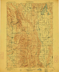 preview thumbnail of historical topo map of Adams County, ID in 1911