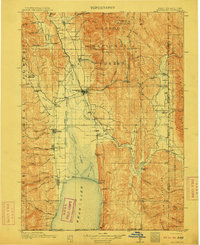1911 Map of Montpelier