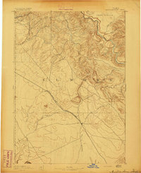 1893 Map of Mountain Home