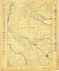 1898 Map of Nampa