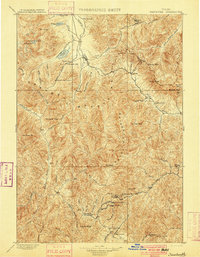 preview thumbnail of historical topo map of Camas County, ID in 1900