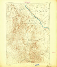 preview thumbnail of historical topo map of Owyhee County, ID in 1894