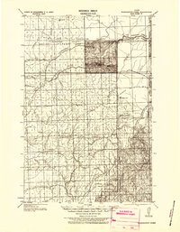 1923 Map of Washington Creek