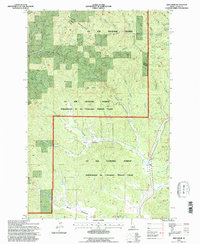 Download a high-resolution, GPS-compatible USGS topo map for Abes Knob, ID (1997 edition)