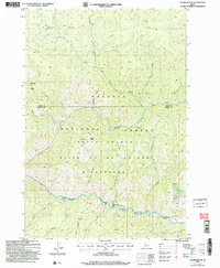 Download a high-resolution, GPS-compatible USGS topo map for Acorn Butte, ID (2007 edition)