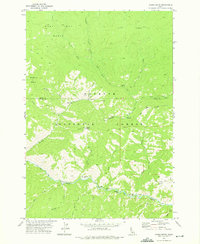 Download a high-resolution, GPS-compatible USGS topo map for Acorn Butte, ID (1975 edition)