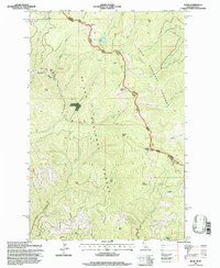Download a high-resolution, GPS-compatible USGS topo map for Adair, ID (1997 edition)