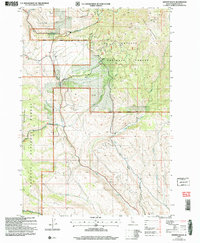 Download a high-resolution, GPS-compatible USGS topo map for Advent Gulch, ID (2007 edition)