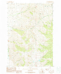 Download a high-resolution, GPS-compatible USGS topo map for Agency Creek, ID (1989 edition)
