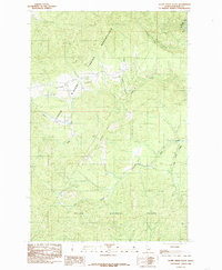 Download a high-resolution, GPS-compatible USGS topo map for Alder Creek Flats, ID (1985 edition)
