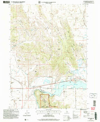 Download a high-resolution, GPS-compatible USGS topo map for Alexander, ID (2007 edition)
