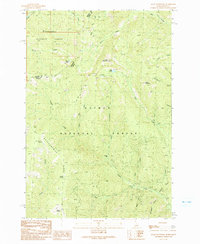 Download a high-resolution, GPS-compatible USGS topo map for Allan Mountain, ID (1991 edition)