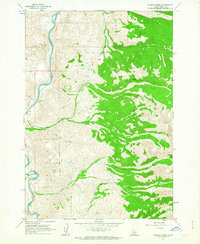 Download a high-resolution, GPS-compatible USGS topo map for Allison Creek, ID (1963 edition)
