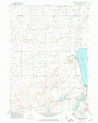 Download a high-resolution, GPS-compatible USGS topo map for American Falls SW, ID (1974 edition)