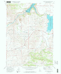Download a high-resolution, GPS-compatible USGS topo map for Anderson Ranch Dam, ID (1977 edition)