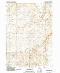 Download a high-resolution, GPS-compatible USGS topo map for Antelope Spring, ID (1992 edition)
