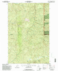 Download a high-resolution, GPS-compatible USGS topo map for Anthony Peak, ID (1997 edition)