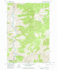 Download a high-resolution, GPS-compatible USGS topo map for Aparejo Point, ID (1977 edition)