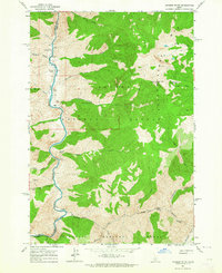 Download a high-resolution, GPS-compatible USGS topo map for Aparejo Point, ID (1964 edition)