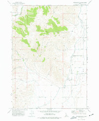 Download a high-resolution, GPS-compatible USGS topo map for Appendicitis Hill, ID (1977 edition)